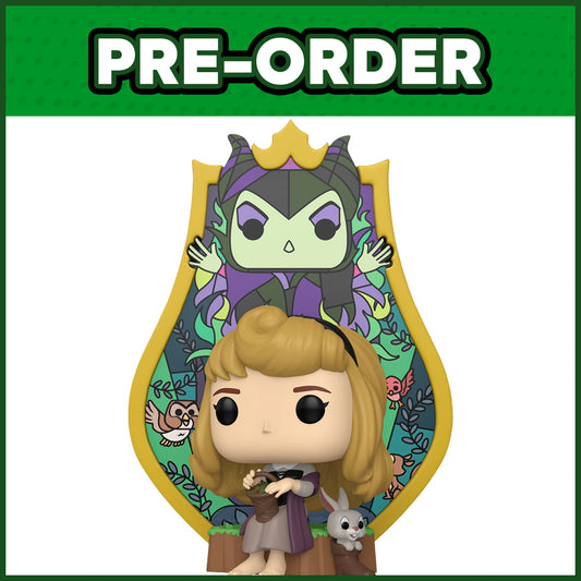 (PRE-ORDER) Funko POP! Deluxe: Sleeping Beauty - Aurora (Maleficent Stained Glass) #1703