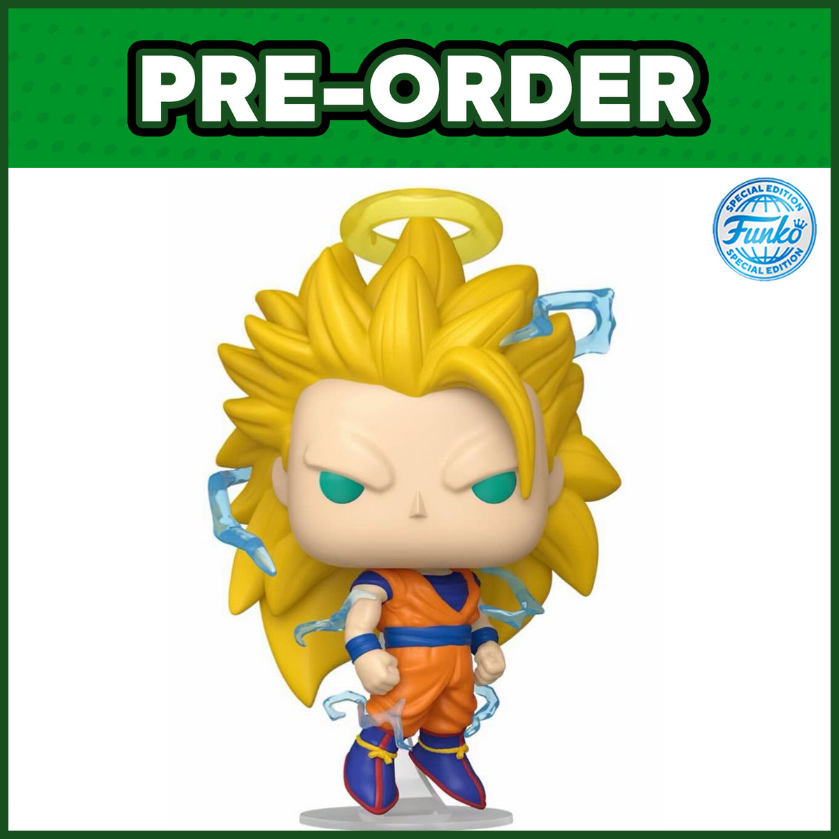 (PRE-ORDER) Funko POP! Animation: Dragonball Z - Super Saiyan 3 Goku #2659 (FSE)