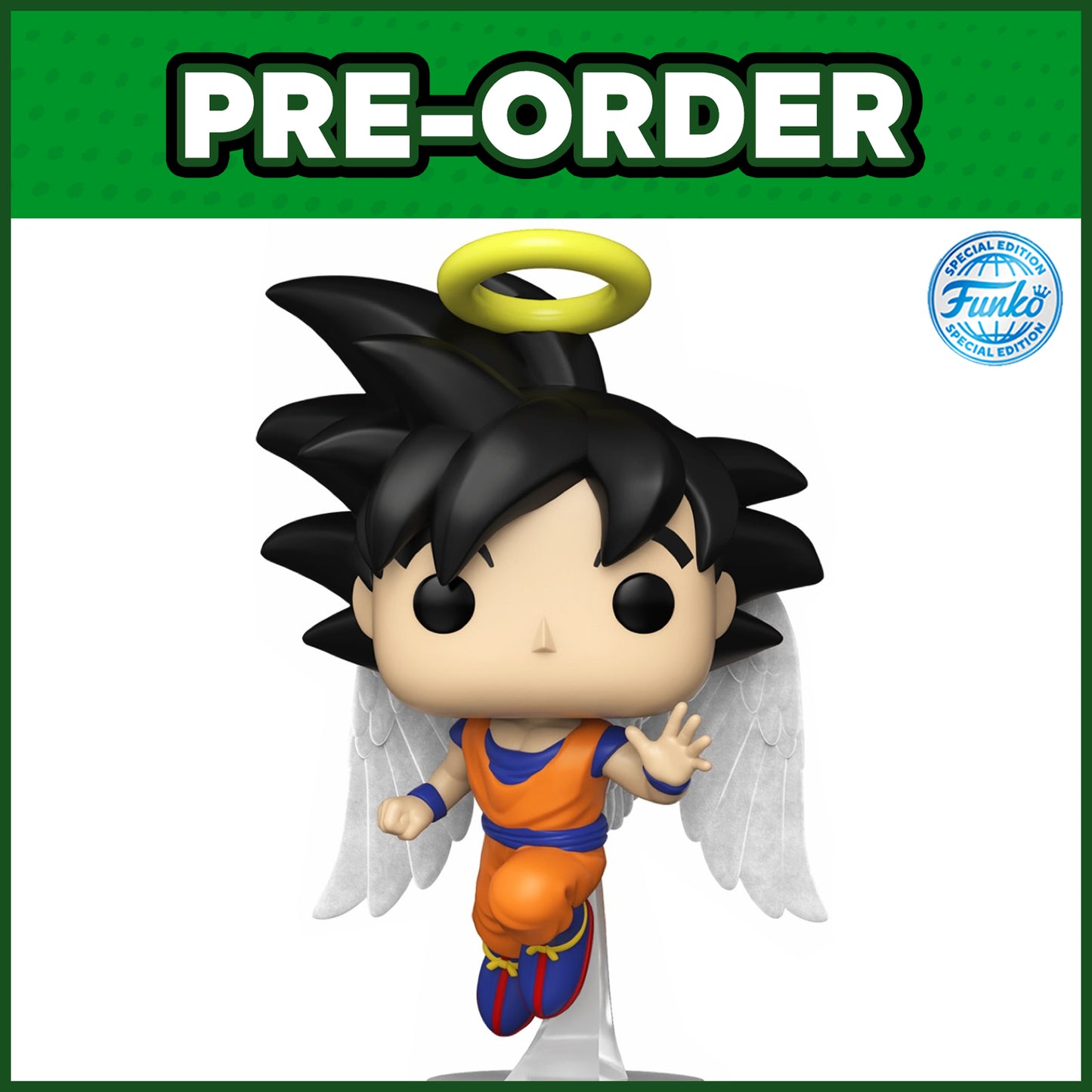 (PRE-ORDER) Funko POP! Animation: Dragonball Z - Goku with Wings FLOCKED (FSE) #1430