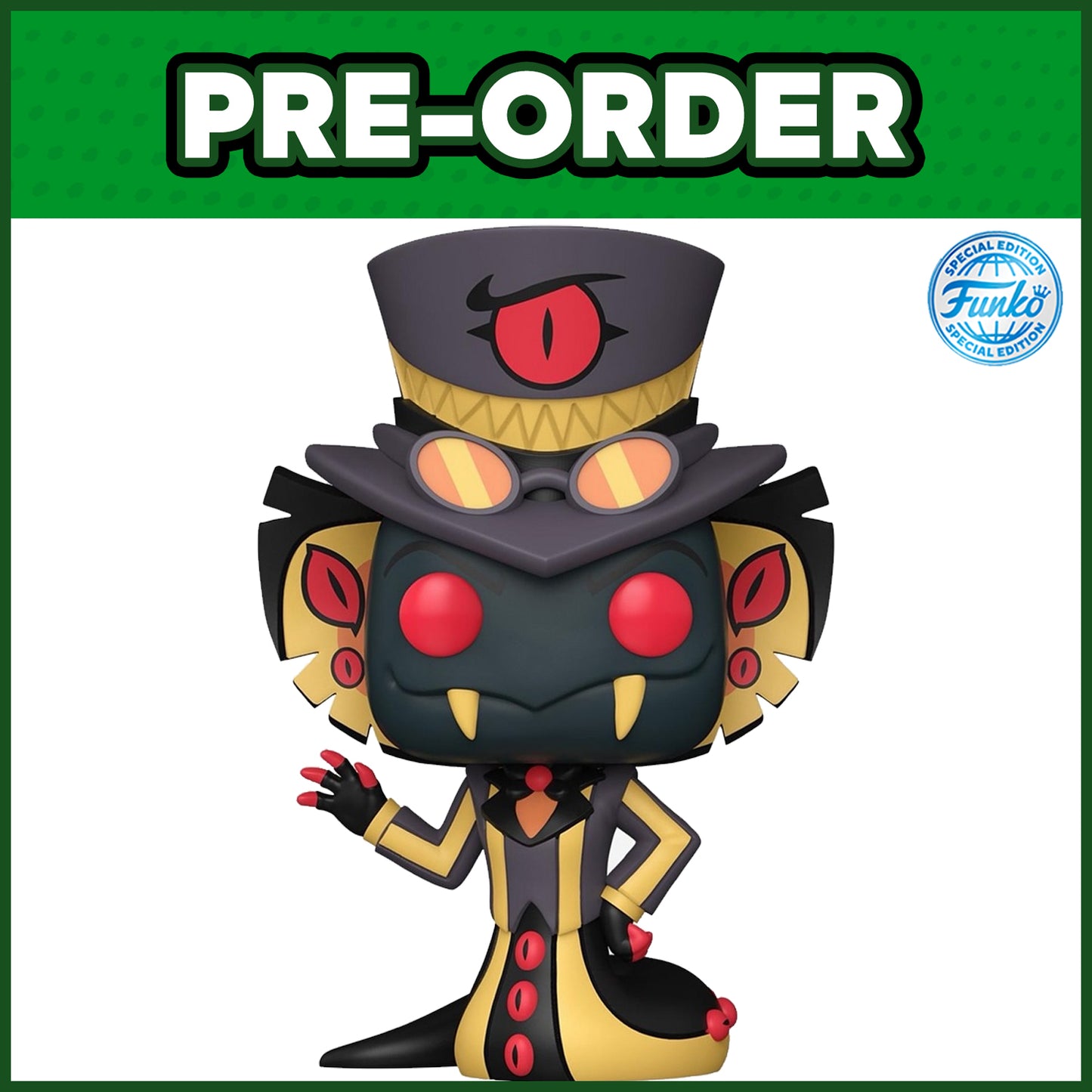 (PRE-ORDER) Funko POP! Animation: Hazbin Hotel - Sir Pentious #2243 (FSE)
