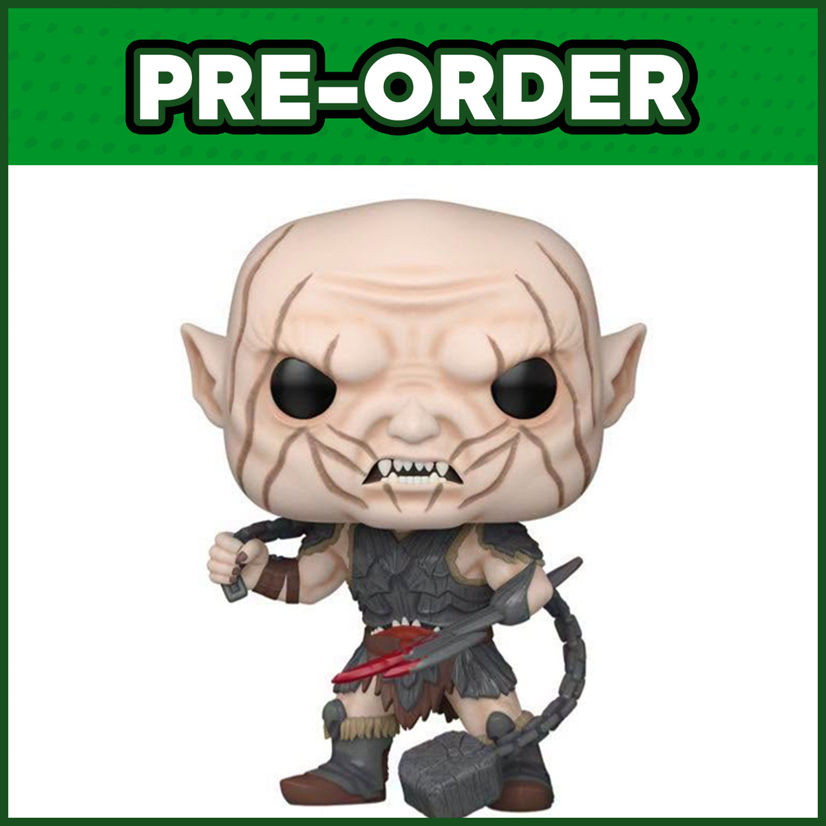 (PRE-ORDER) Funko POP! Movies: Hobbit - Azog the Defiler #2186
