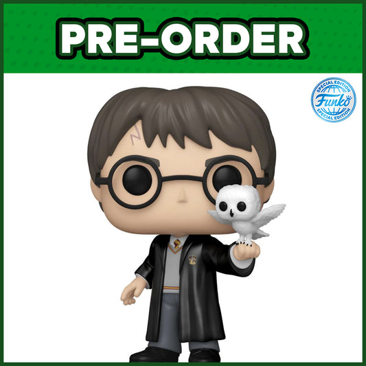(PRE-ORDER) Funko POP! Harry Potter: Harry Potter with Hedwig #197 (FSE)
