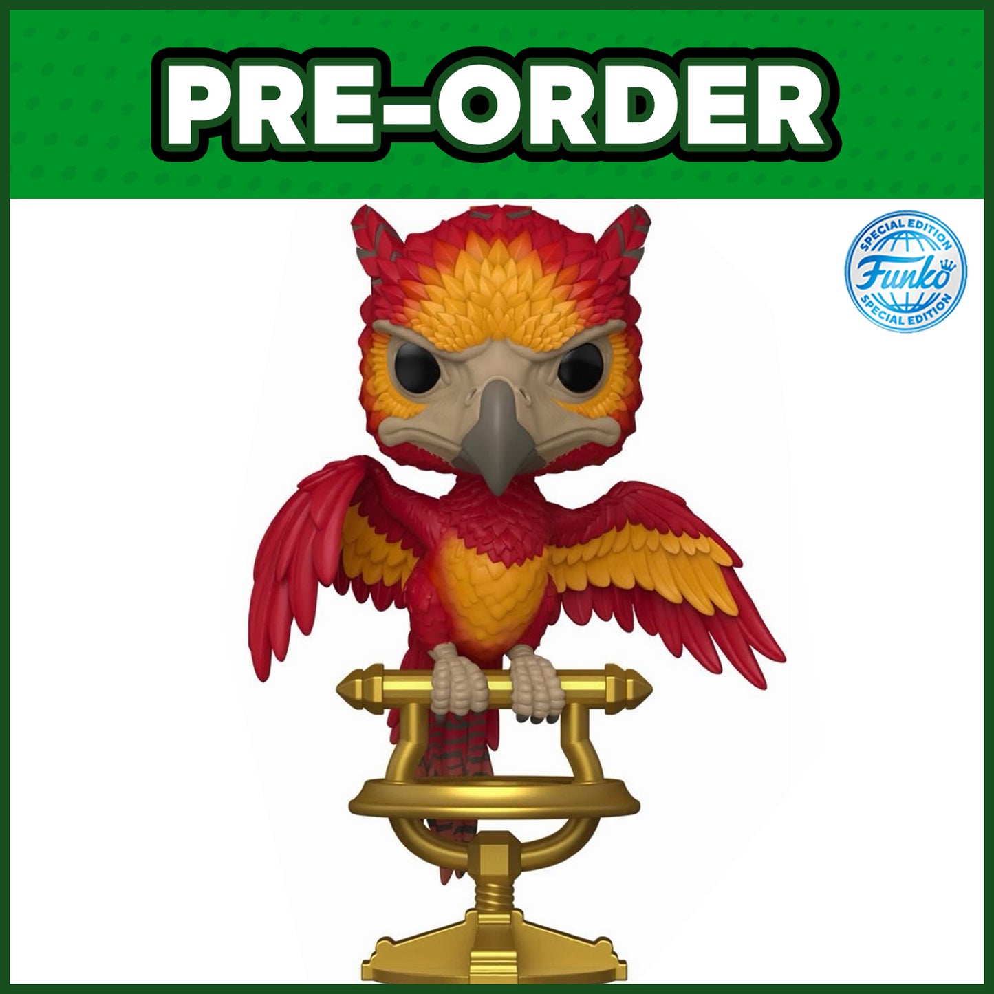 (PRE-ORDER) Funko POP! Movies: Harry Potter - Fawkes #211 (FSE)