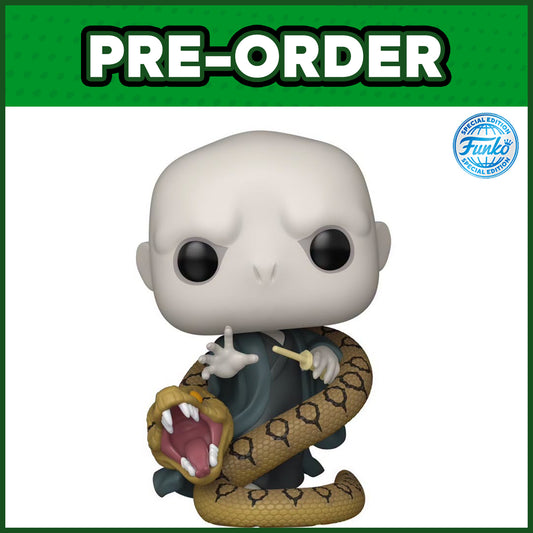 (PRE-ORDER) Funko POP! Harry Potter: Lord Voldemort with Nagini #228 (FSE)
