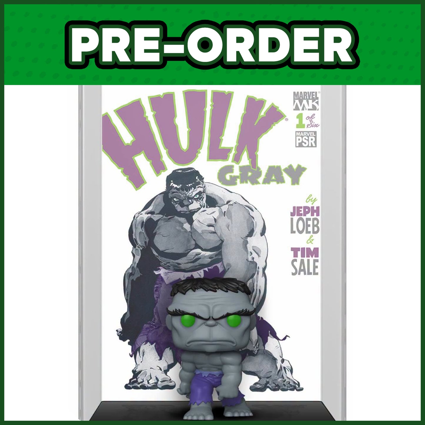 (PRE-ORDER) Funko POP! Comic Covers: Marvel - Gray Hulk #80