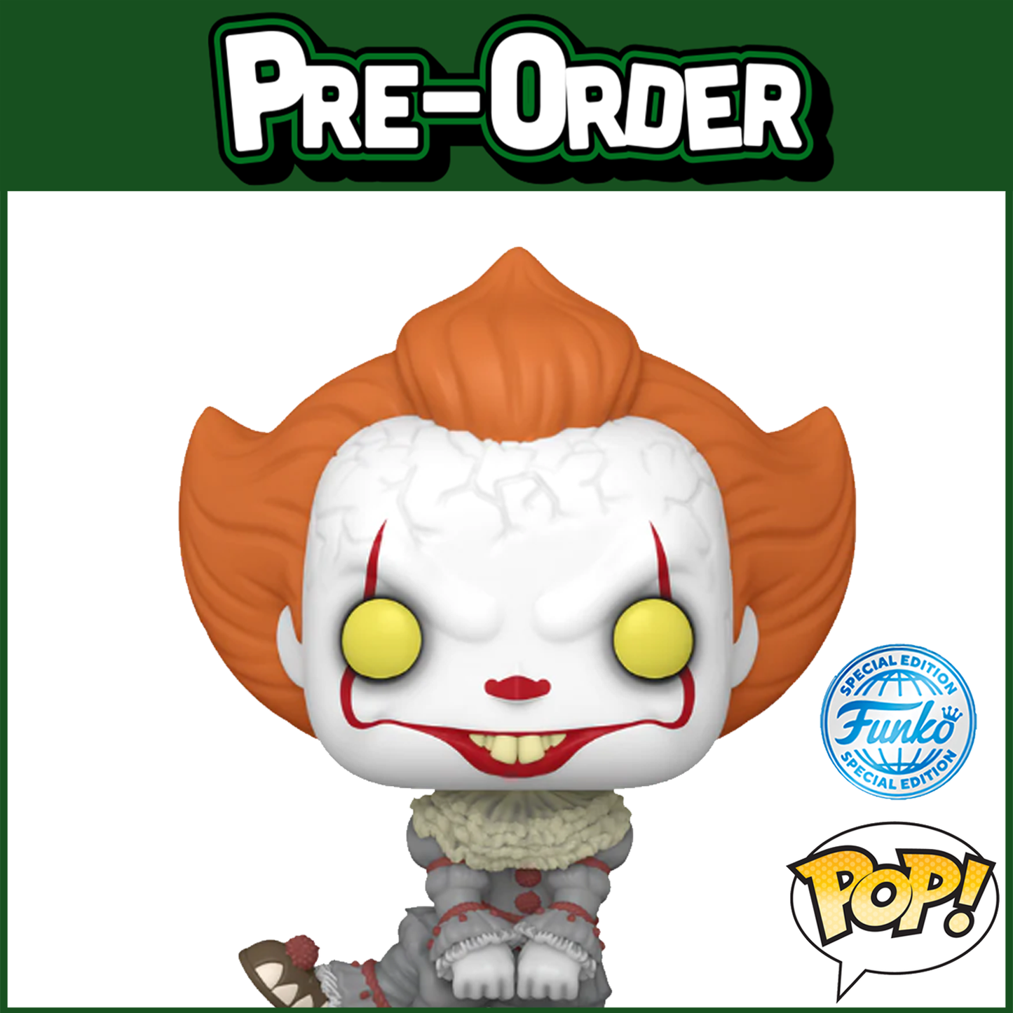 (PRE-ORDER) Funko POP! Movies: IT - Pennywise (FSE) #1437