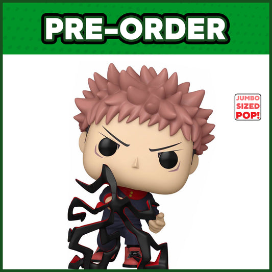(PRE-ORDER) Funko POP! Animation: Jujutsu Kaisen - Yuji Itadori 10" #2535
