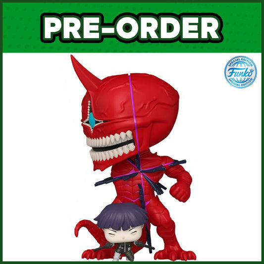 (PRE-ORDER) Funko POP! Animation: Kaiju No. 8 - Soshiro Hoshina vs Kaiju No. 10 #2251 (FSE)