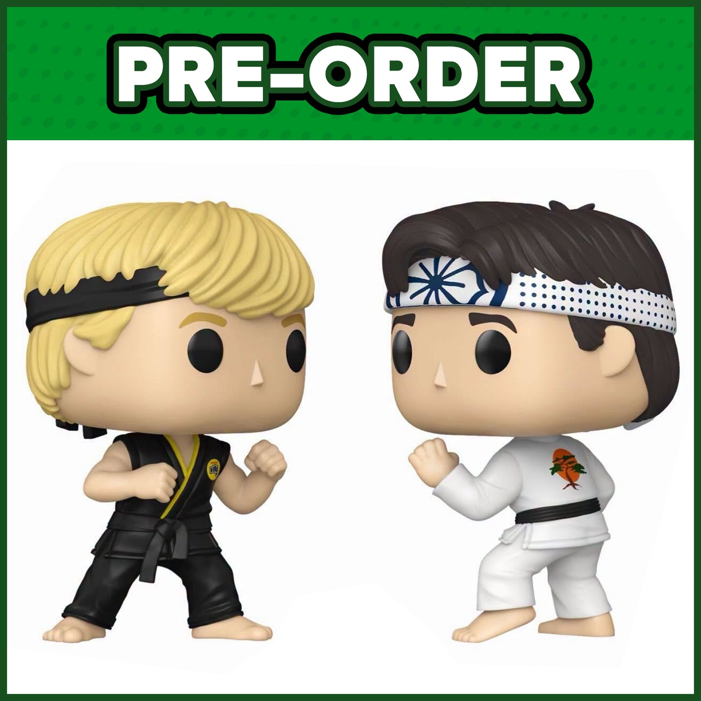 (PRE-ORDER) Funko POP! Movies: The Karate Kid - Johnny & Daniel 2-Pack