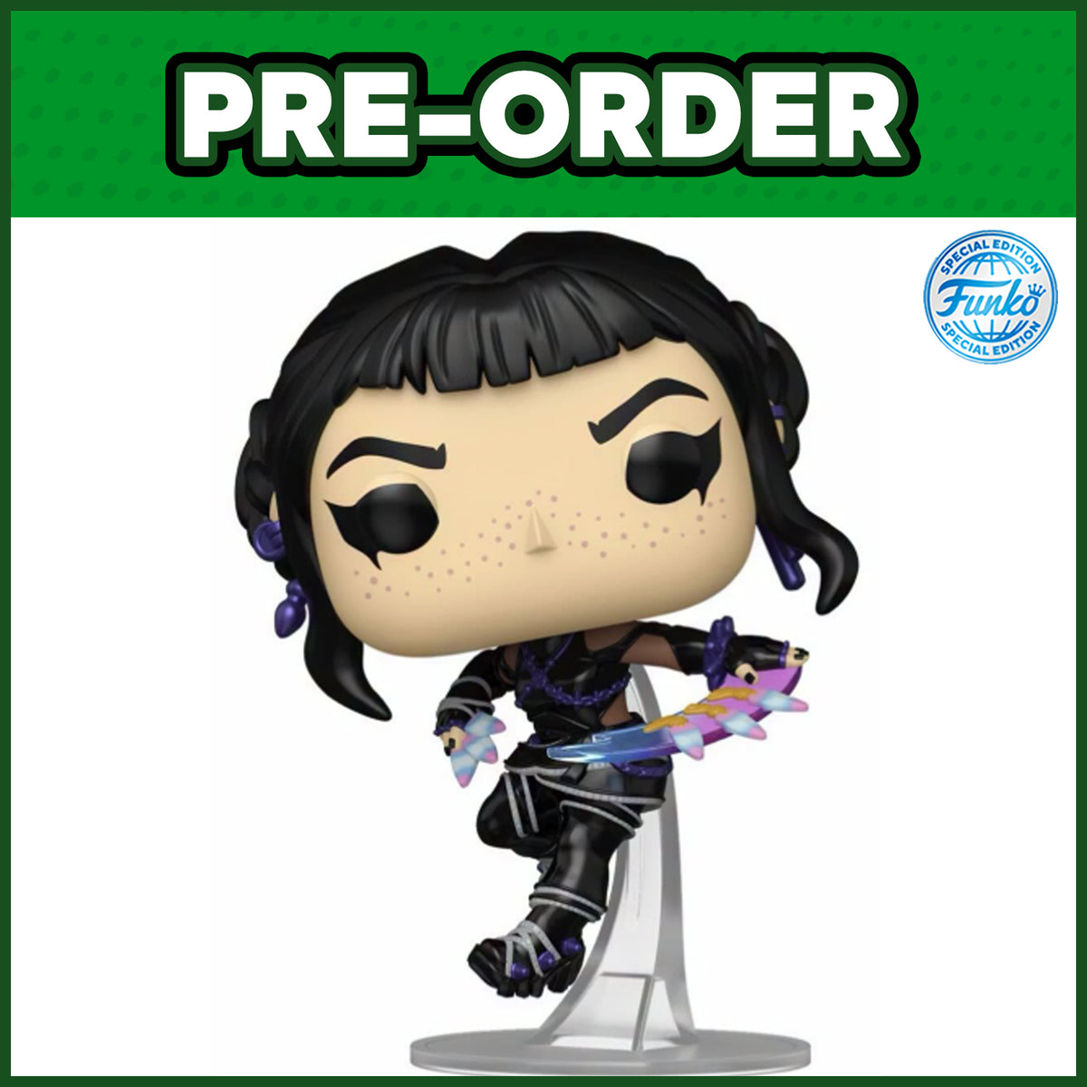 (PRE-ORDER) Funko POP! Animation: KPop Demon Hunters - Zoey #2587 (FSE)