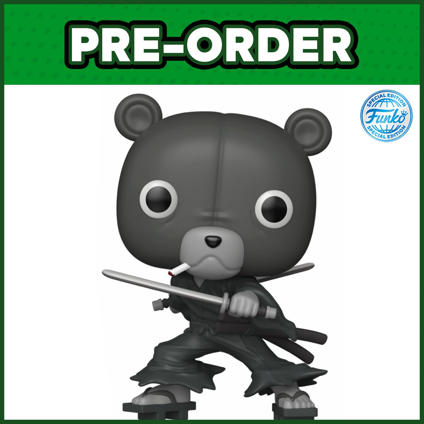 (PRE-ORDER) Funko POP! Animation: Afro Samurai - Kuma #2297 (FSE)