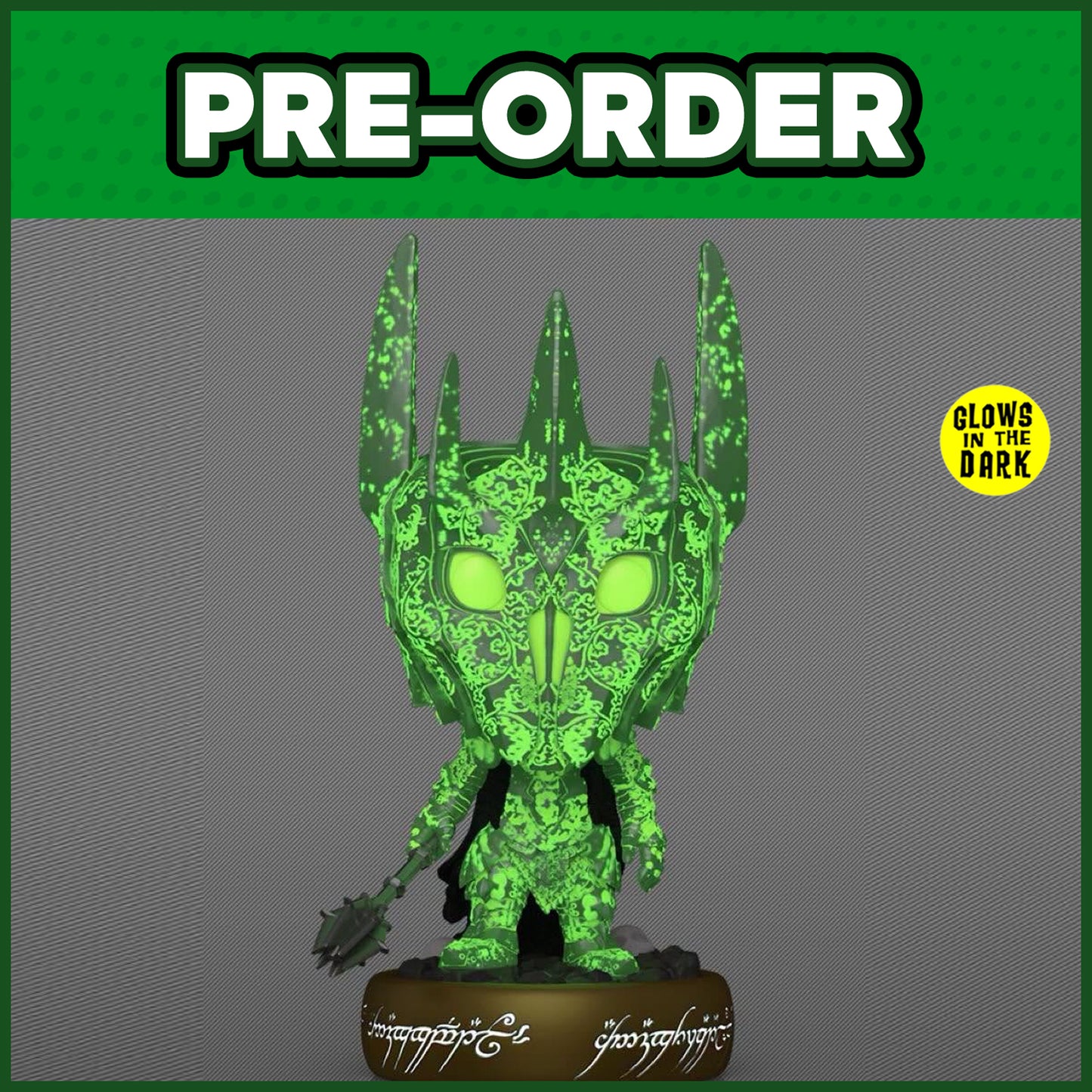 (PRE-ORDER) Funko POP! Movies: Lord of the Rings - Sauron GITD #2161