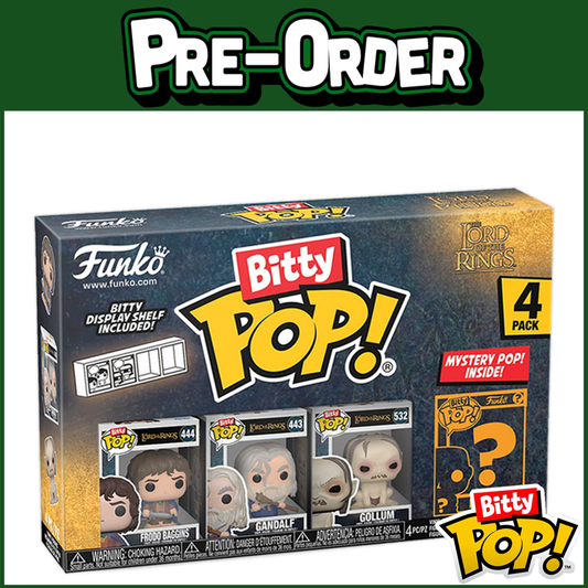 (PRE-ORDER) Funko Bitty POP! The Lord of the Rings - Frodo Baggins 4-Pack