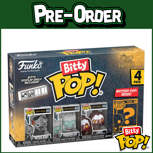(PRE-ORDER) Funko Bitty POP! The Lord of the Rings - Witch King 4-Pack