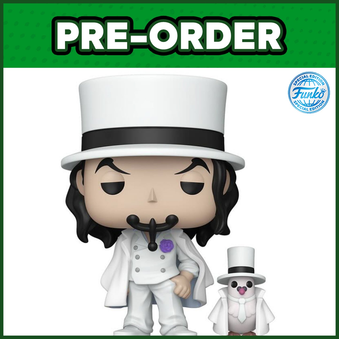 (PRE-ORDER) Funko POP! Animation: One Piece - Rob Lucci with Hattori #1997 (FSE)
