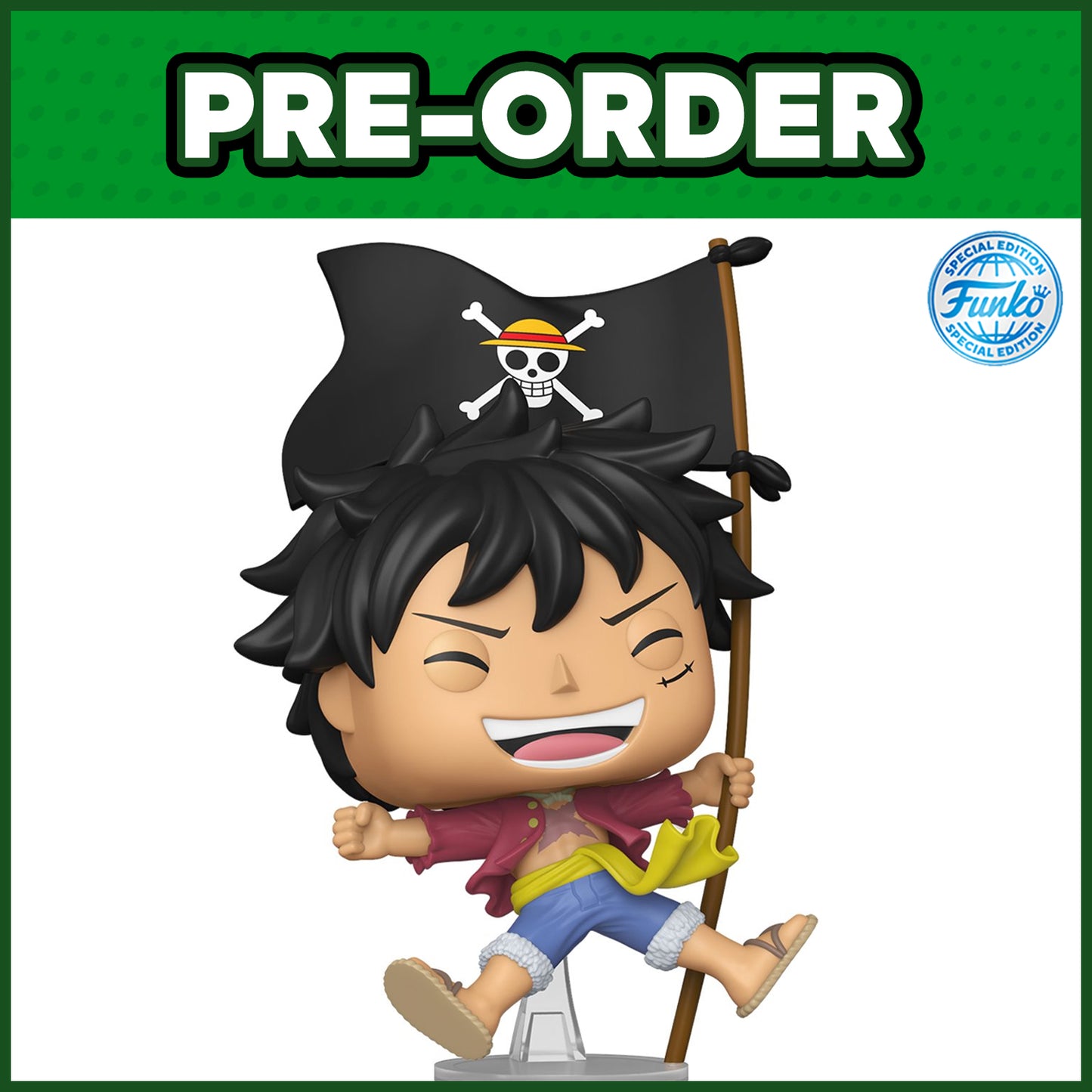 (PRE-ORDER) Funko POP! Animation: One Piece - Monkey D. Luffy #2214