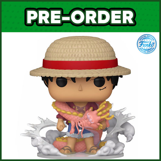(PRE-ORDER) Funko POP! Animation: One Piece - Monkey D. Luffy with Momonosuke #2573 (FSE)