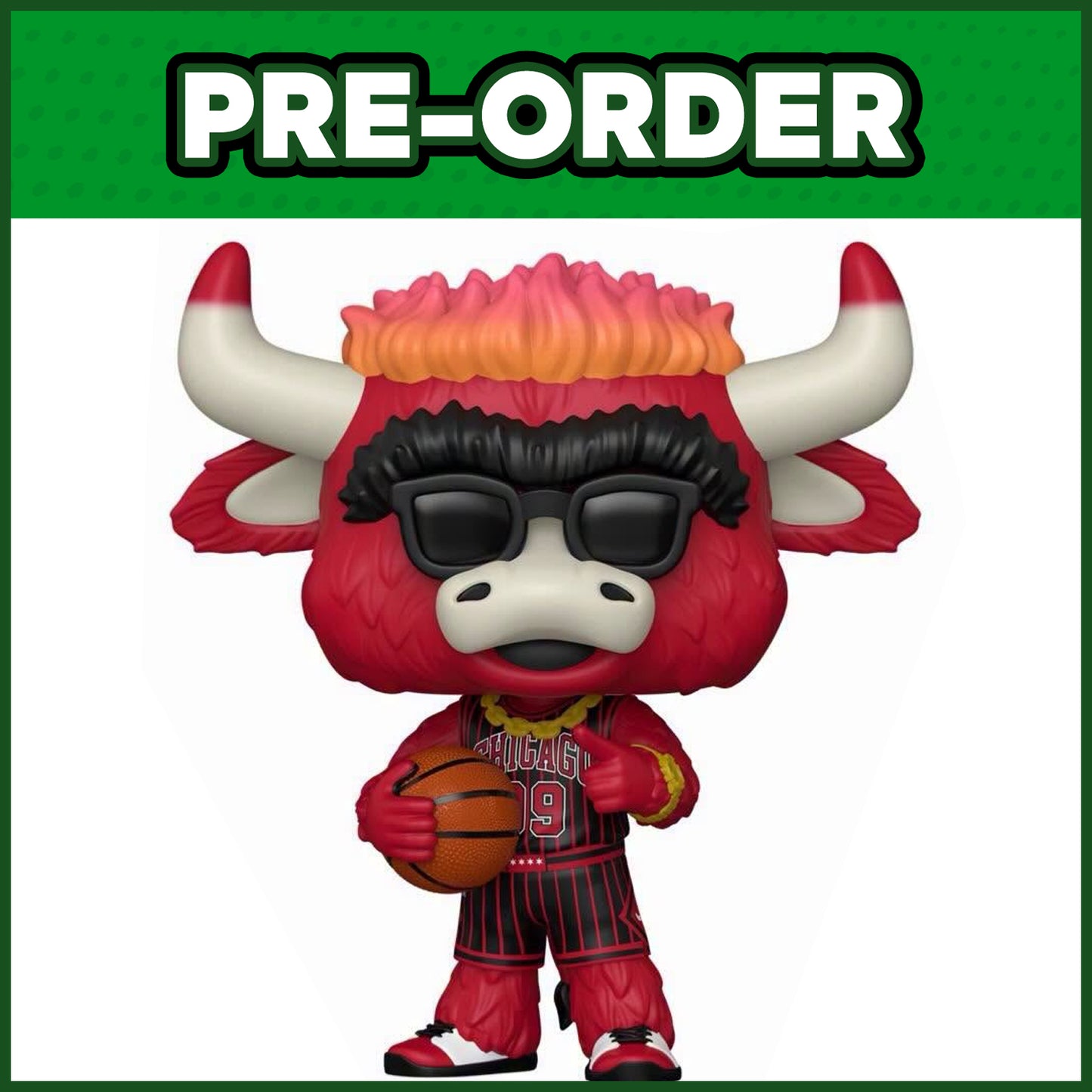 (PRE-ORDER) Funko POP! NBA Mascots: Chicago Bulls - Benny The Bull #13