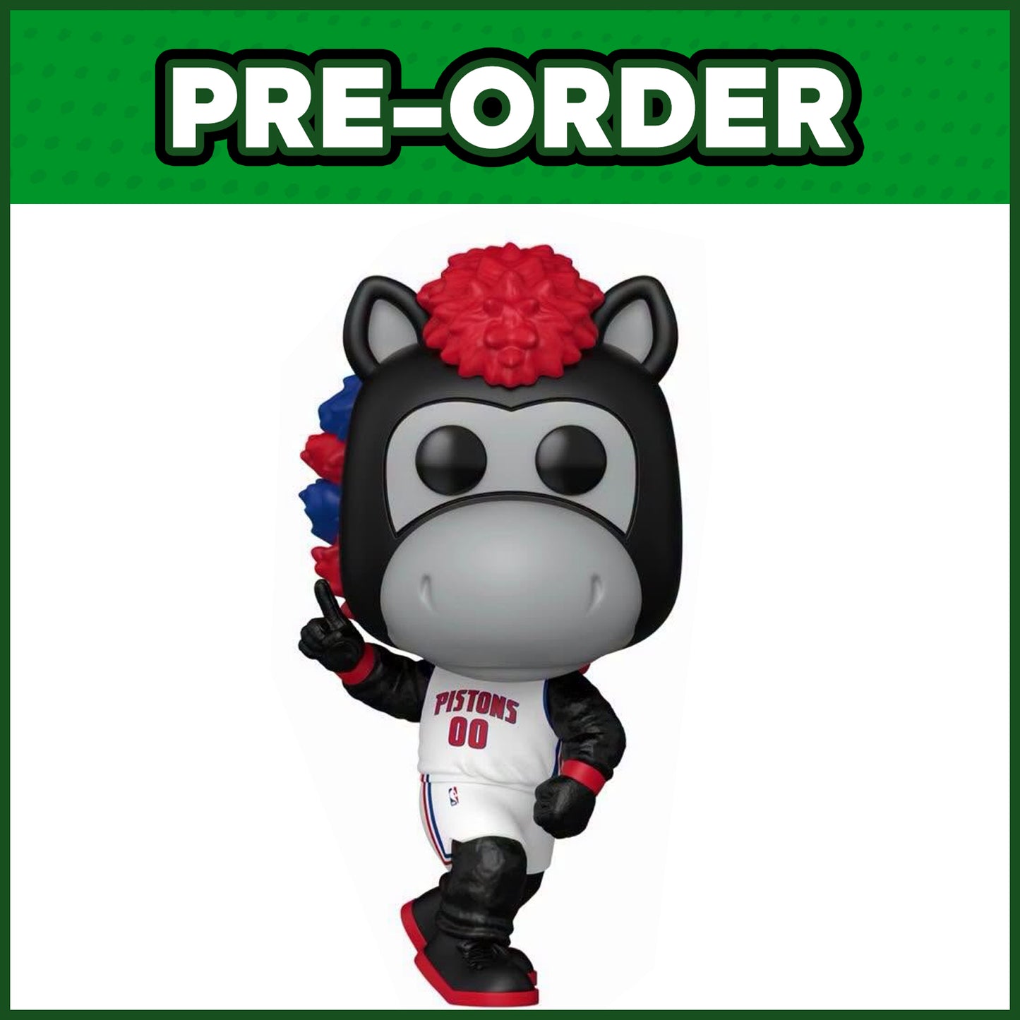 (PRE-ORDER) Funko POP! NBA Mascots: Detroit Pistons - Hooper #14