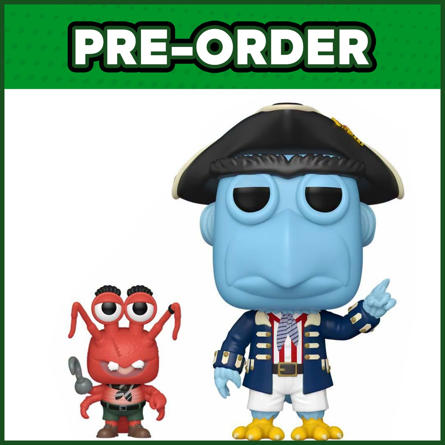 (PRE-ORDER) Funko POP! Movies: Muppets Treasure Island - Sam Eagle #1806