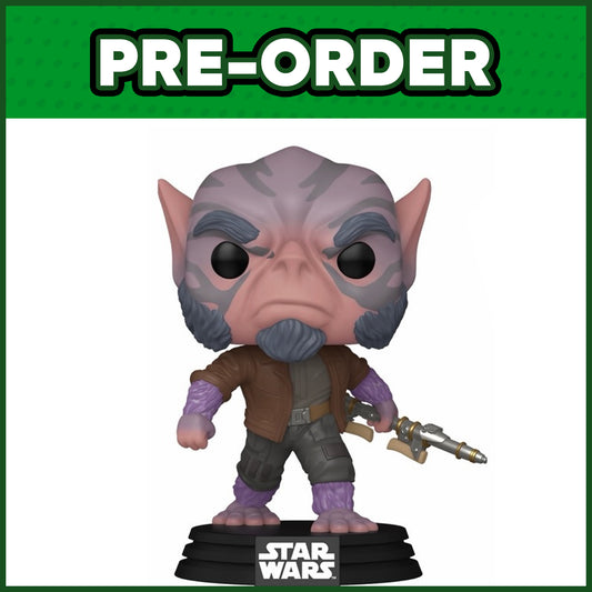 (PRE-ORDER) Funko POP! Star Wars: The Mandalorian & Grogu - Zeb Orrelios #822