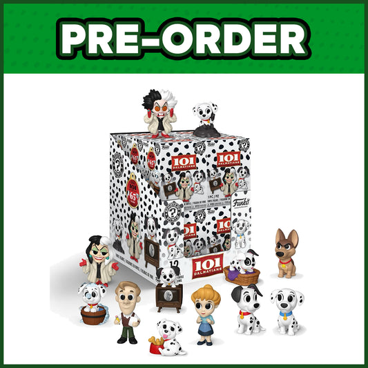 (PRE-ORDER) Funko Mystery Minis: Disney - 101 Dalmatians (Box of 12)
