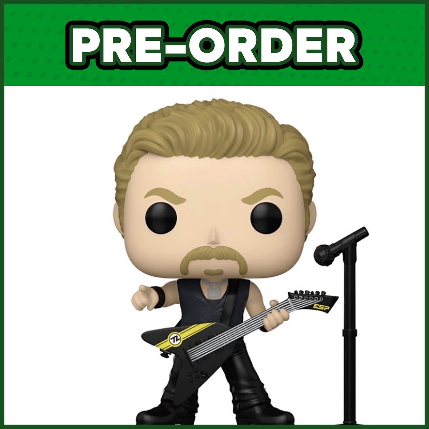 (PRE-ORDER) Funko POP! Rocks: Metallica - James #484