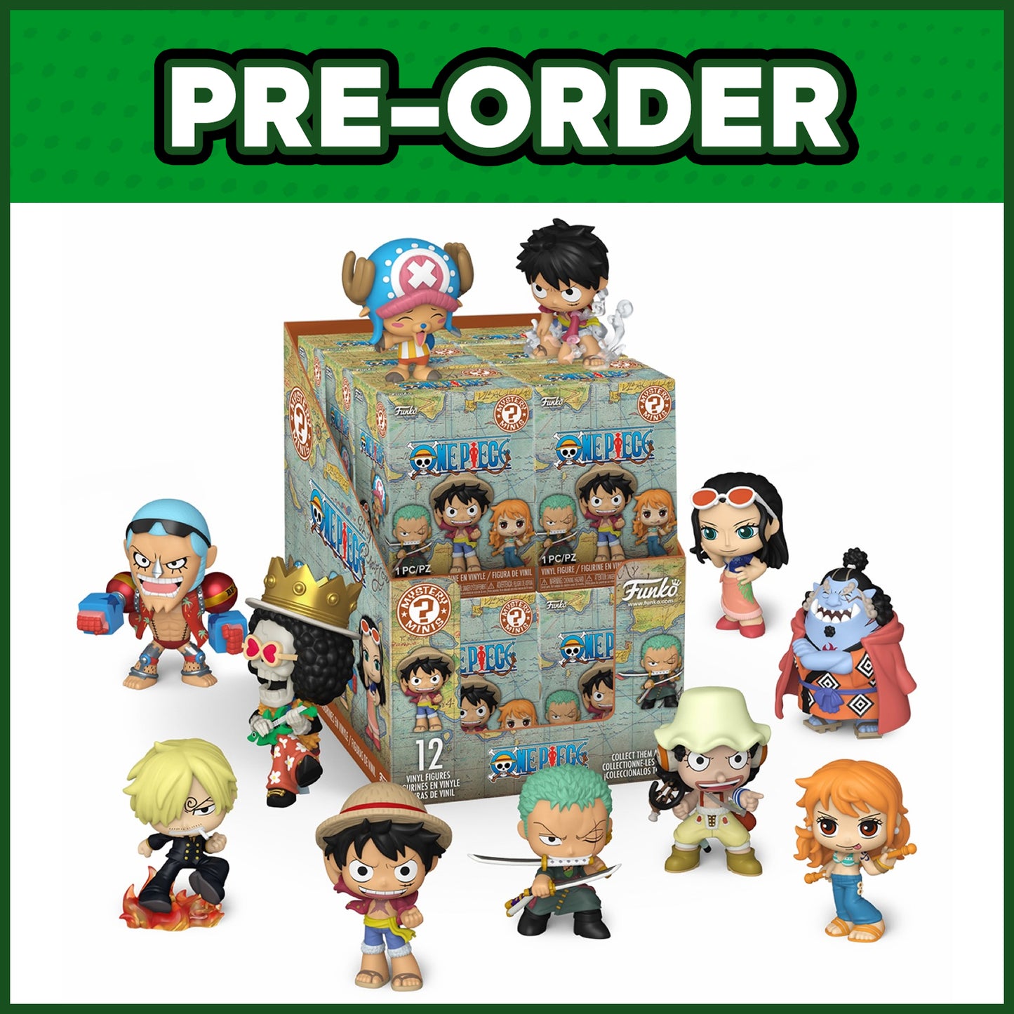 (PRE-ORDER) Funko Mystery Minis: One Piece (Box of 12)