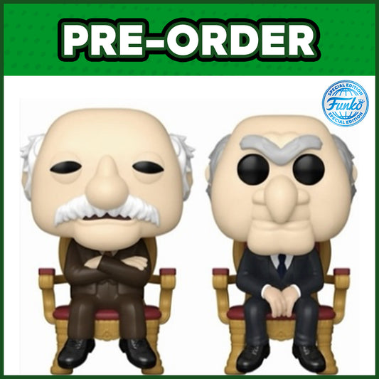 (PRE-ORDER) Funko POP! Television: Muppets - Waldorf & Statler 2-Pack (FSE)