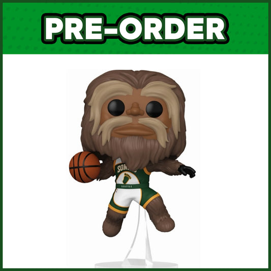 (PRE-ORDER) Funko POP! NBA Mascots: Seattle SuperSonics - Squatch #13