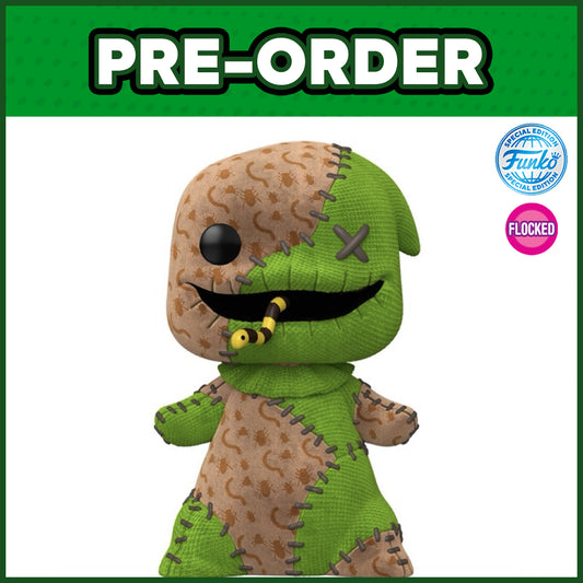 (PRE-ORDER) Funko POP! Disney: The Nightmare Before Christmas - Oogie Boogie FLOCKED #1634 (FSE)