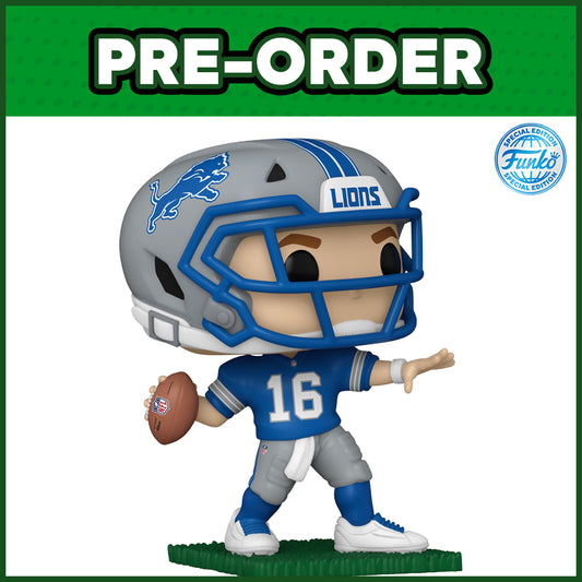 (PRE-ORDER) Funko POP! Football: Detroit Lions - Jared Goff #327 (FSE)