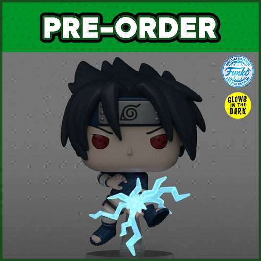 (PRE-ORDER) Funko POP! Animation: Naruto Classic - Sasuke Uchiha GITD #1969 (FSE)