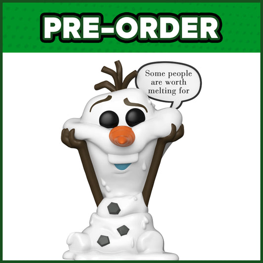 (PRE-ORDER) Funko POP! Disney: Frozen - Olaf (Worth Melting For) #1700