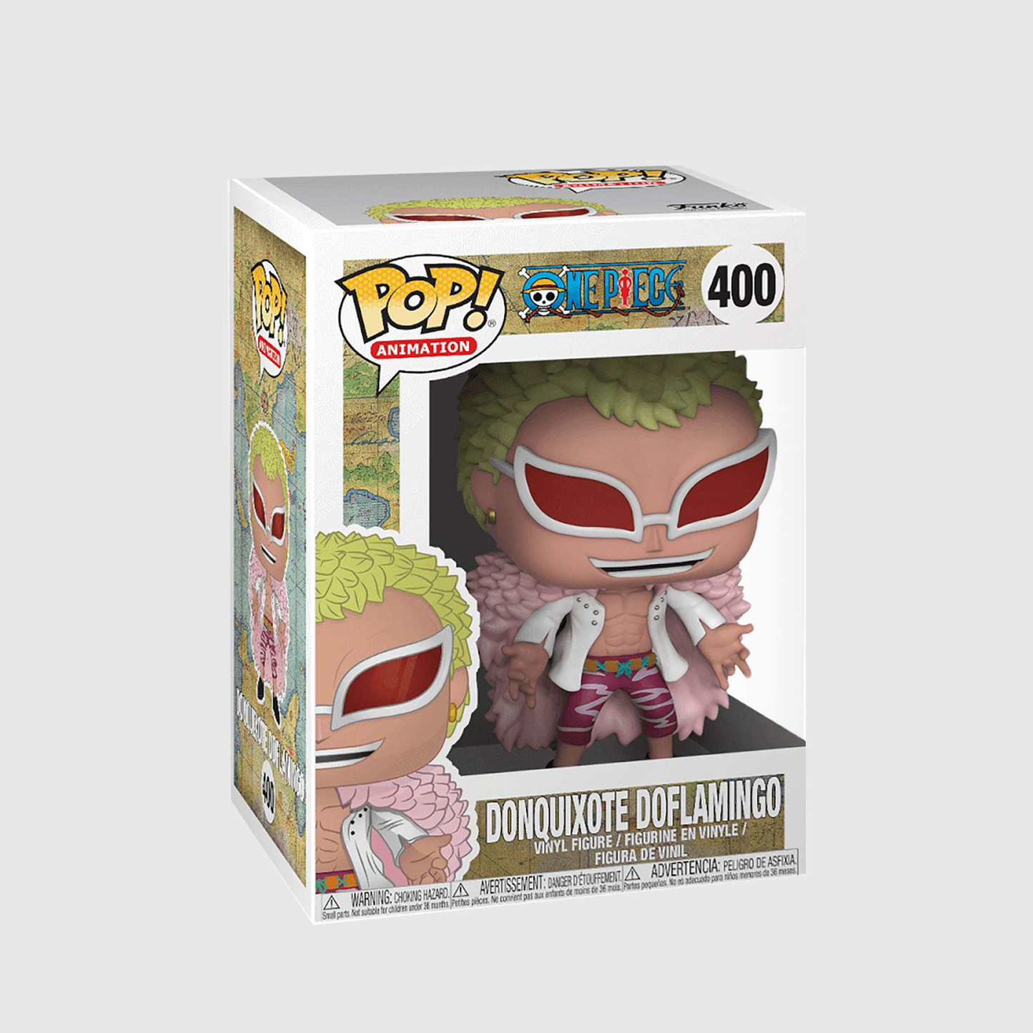 (RE-ORDER) Funko POP! Animation: One Piece - Donquixote Doflamingo #400