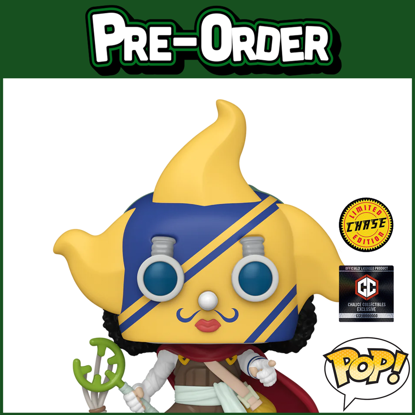 (PRE-ORDER) Funko POP! Animation: One Piece - Sniper King CHASE (Chalice Collectibles) #1514