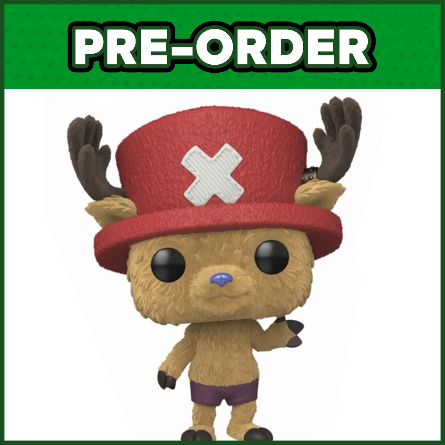 (PRE-ORDER) Funko POP! Television: One Piece - Tony Tony Chooper FLOCKED #1883