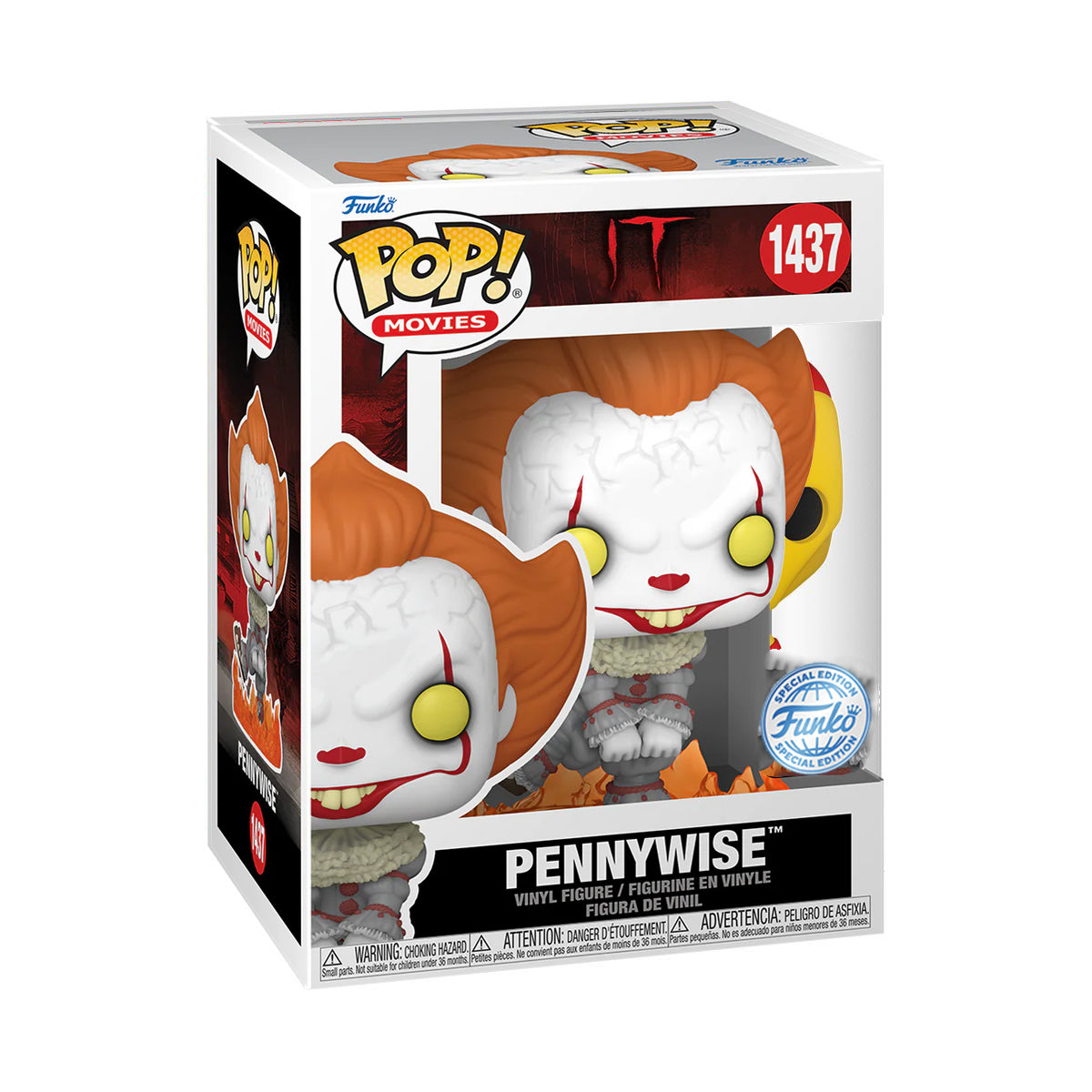 (PRE-ORDER) Funko POP! Movies: IT - Pennywise (FSE) #1437