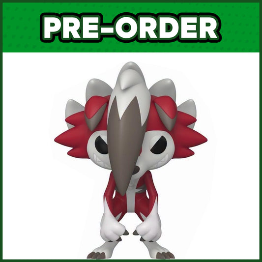 (PRE-ORDER) Funko POP! Games: Pokemon - Lycanroc (Midnight Form) #1211