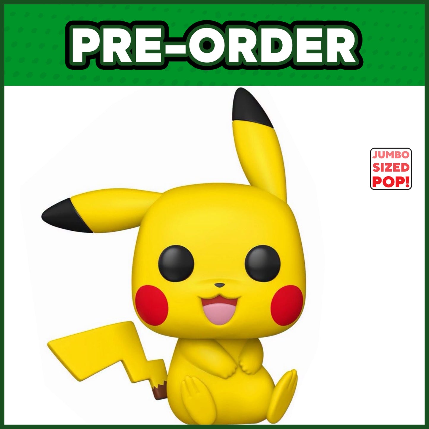(PRE-ORDER) Funko POP! Games: Pokemon - Pikachu 10" #1268