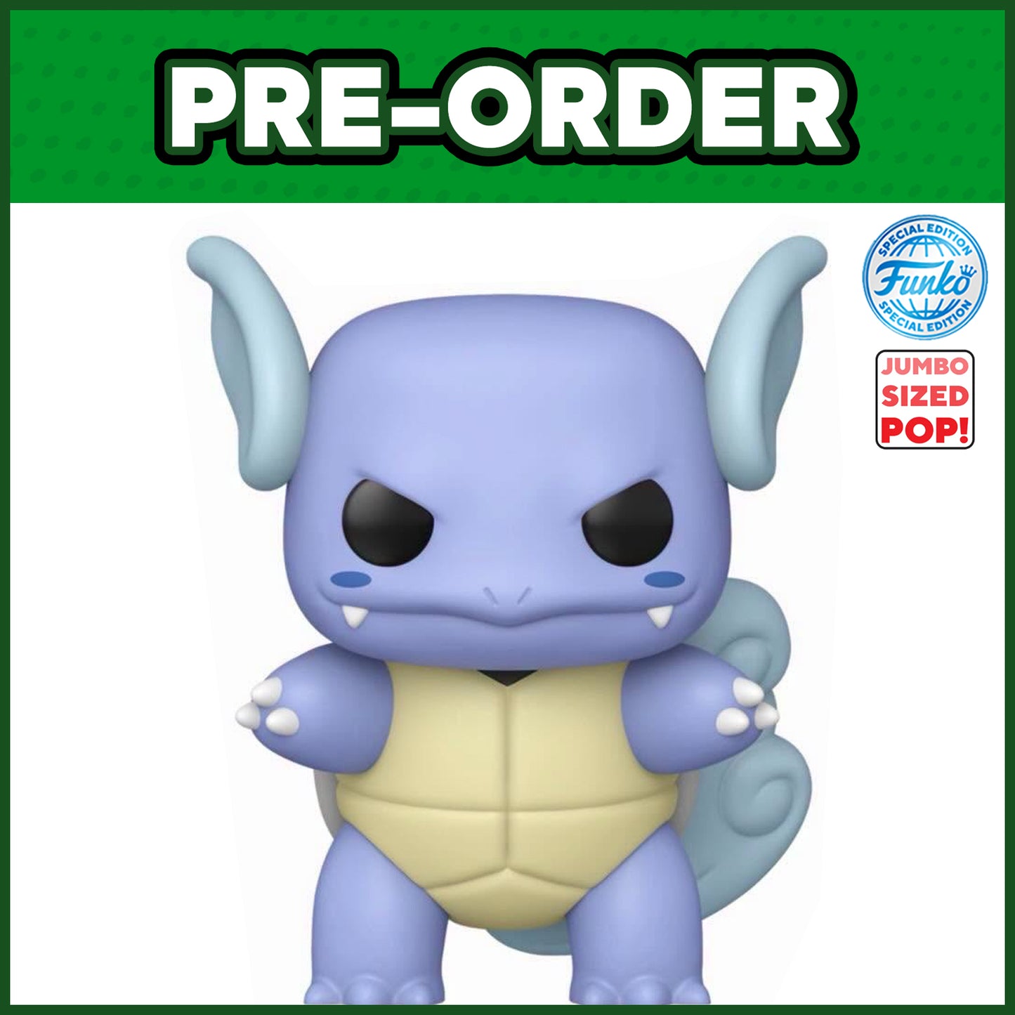 (PRE-ORDER) Funko POP! Games: Pokemon - Wartortle 10" #1267 (FSE)