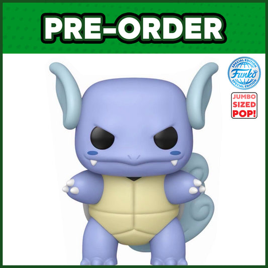 (PRE-ORDER) Funko POP! Games: Pokemon - Wartortle 10" #1267 (FSE)