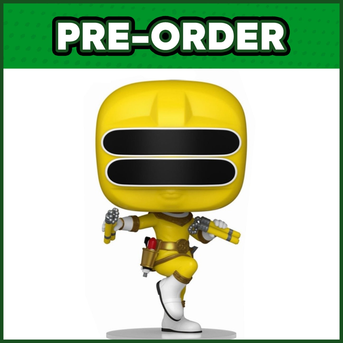 (PRE-ORDER) Funko POP! Television: Power Rangers Zeo - Yellow Zeo Ranger #1877