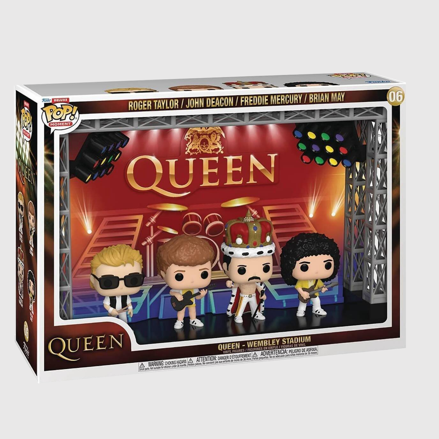 PRE ORDER Funko POP Moment Deluxe Queen Wembley Stadium 06