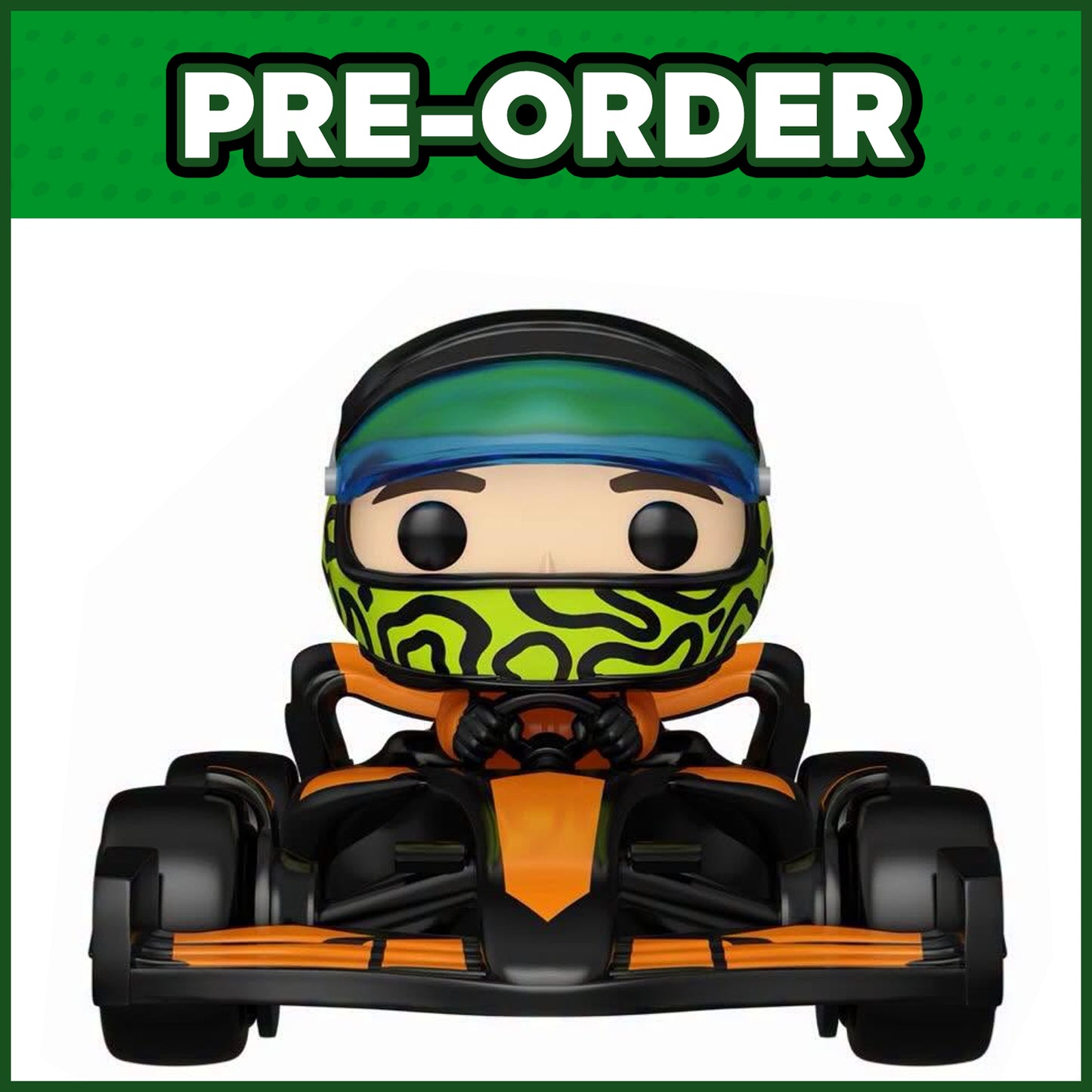 (PRE-ORDER) Funko POP! Rides: McLaren - Lando Norris with McLaren MCL39 #158