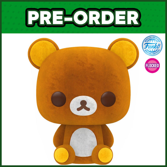 (PRE-ORDER) Funko POP! Animation: Rilakkuma - Rilakkuma FLOCKED #2360 (FSE)