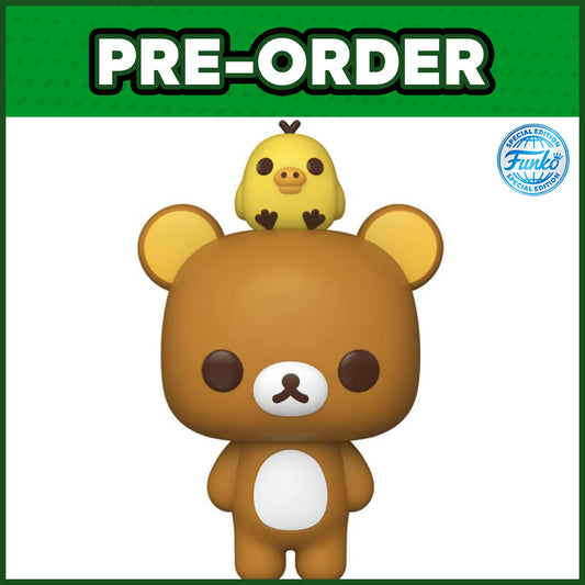 (PRE-ORDER) Funko POP! Animation: Rilakkuma - Rilakkuma with Kiiroitori #2364 (FSE)