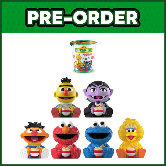 (PRE-ORDER) Rokimoto Cup Random Vinyl Figure - Sesame Street