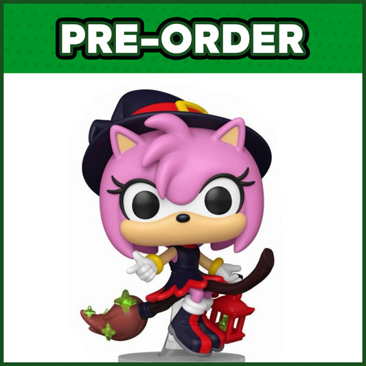 (PRE-ORDER) Funko POP! Games: Sonic the Hedgehog - Amy as Witch #1275