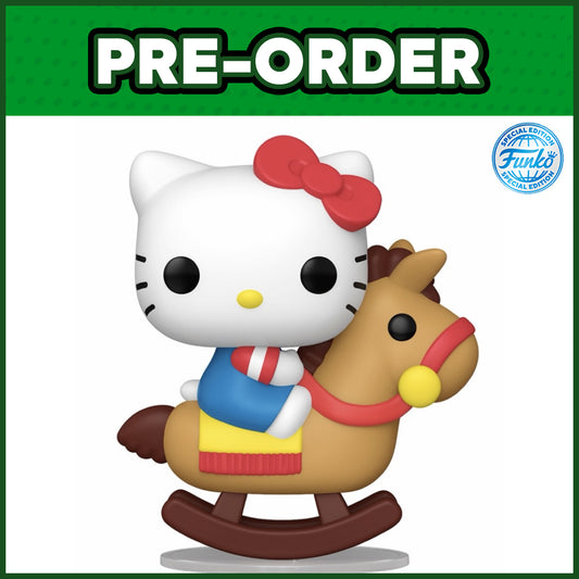 (PRE-ORDER) Funko POP! Sanrio: Hello Kitty - Hello Kitty on Rocking Horse #134 (FSE)